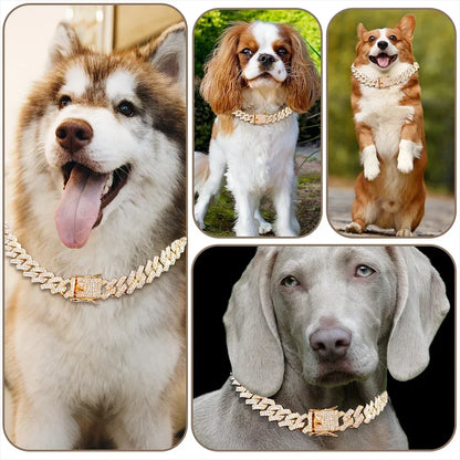 RoyalPaw Diamant-Kubanische Hundekette