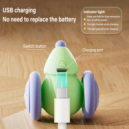 Interaktive elektrische Katzenmaus – USB-aufladbar, BPA-frei