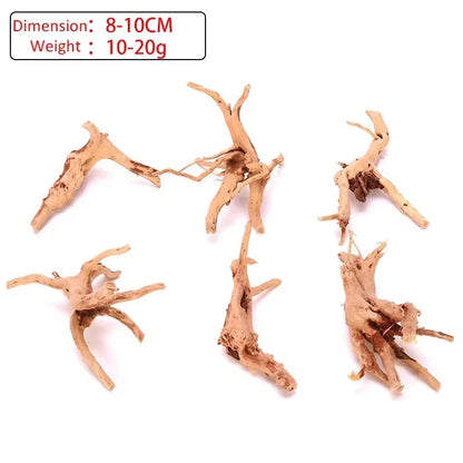 Aquarium-Ornament aus Holz