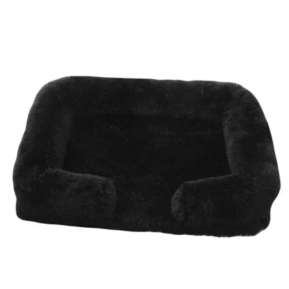 SNOOZY NEST – Luxuriöses Winter-Hundebett | Groß, waschbar & superweich