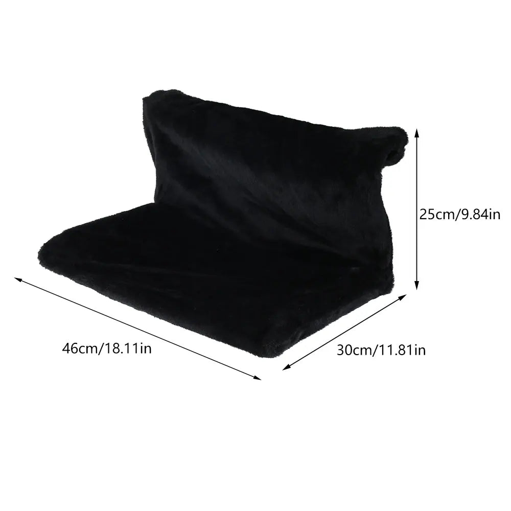 Heizkörper-Katzenbett – Fleece-Hängematte mit Metallrahmen – 46 x 30 x 25 cm