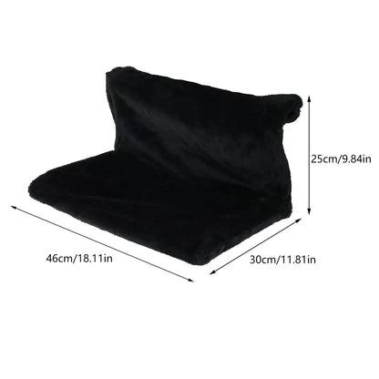 Heizkörper-Katzenbett – Fleece-Hängematte mit Metallrahmen – 46 x 30 x 25 cm