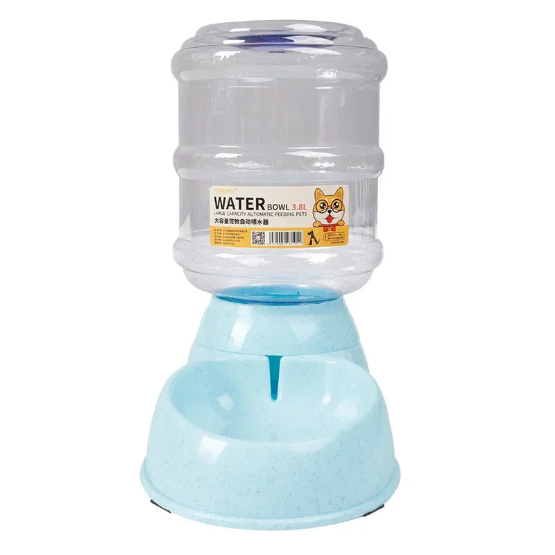 SmartHydra Automatischer Futter- und Wasserspender für Haustiere – 2-in-1 Futter- und Wassernapf mit Wasserflasche
