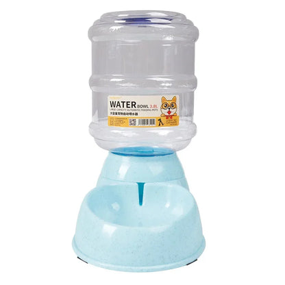 SmartHydra Automatischer Futter- und Wasserspender für Haustiere – 2-in-1 Futter- und Wassernapf mit Wasserflasche