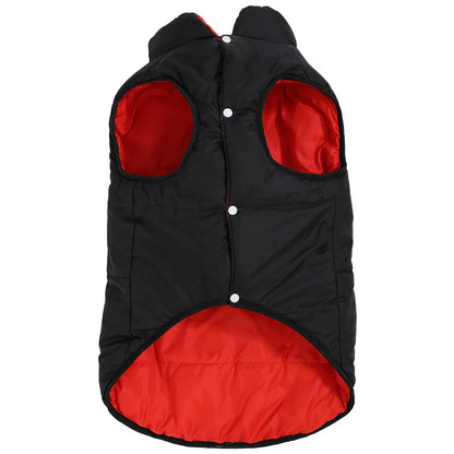 ThermoPaws DuoShield – Wendbare Winterjacke mit Leinenöffnung für Hunde & Katzen