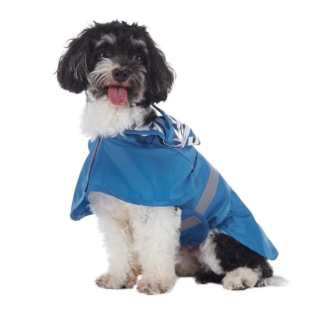 RainPaw ReflectaHood Hunderegenmantel