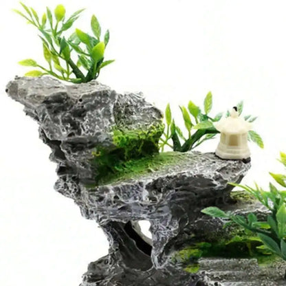 Set dekorativer Steine für Aquarien