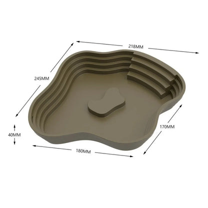 AquaStep Doppelseitige Wasserschale & Futterschale