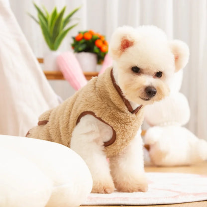 SnuggleTeddy High-Neck Fleece Hundepullover