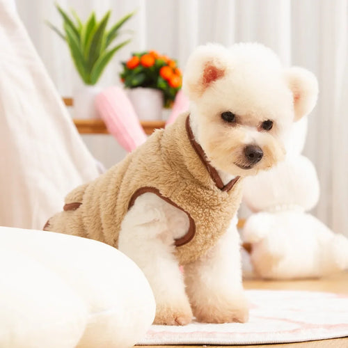 SnuggleTeddy High-Neck Fleece Hundepullover