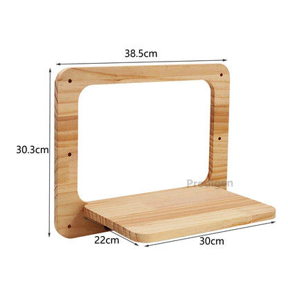 SkyNest Wandmontierter Katzenkletterturm