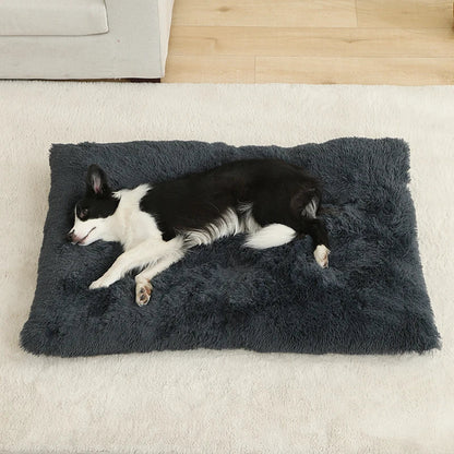 Plüsch-Hundebett – Weicher Korb für Hund oder Katze (60–70 cm)