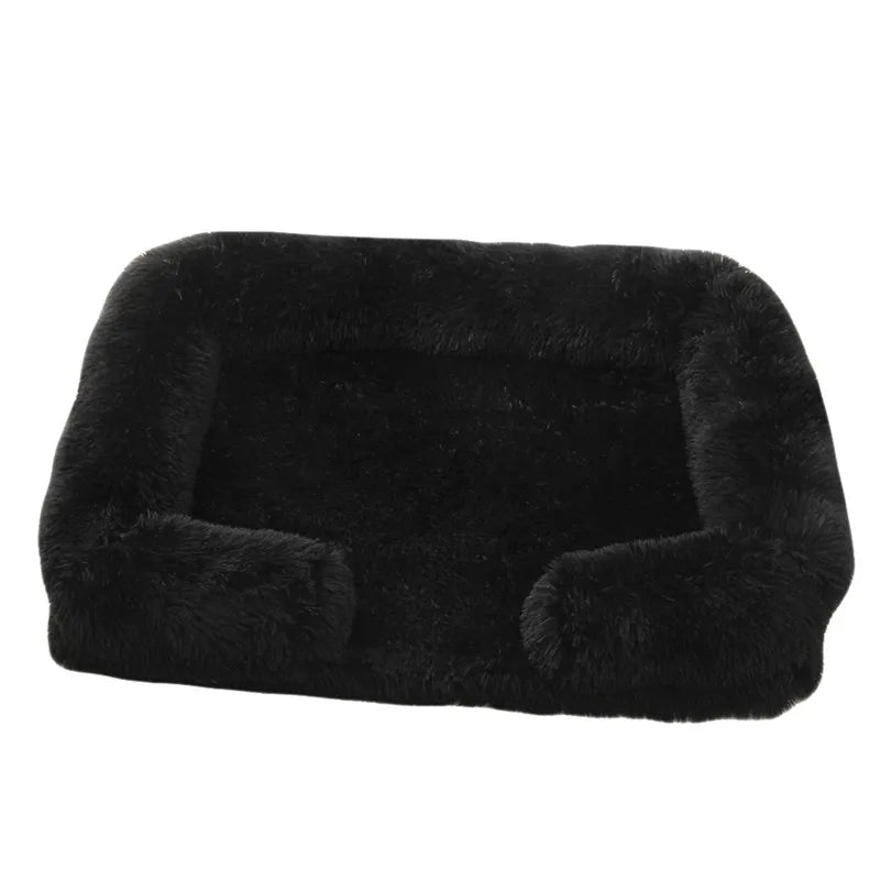 Premium-Hundebett aus dickem Plüsch für große Hunde – Warm und fest (S - XL)