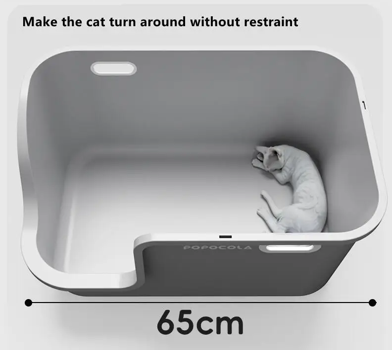 FazziKat Deluxe Katzentoilet mit Korridor-Design