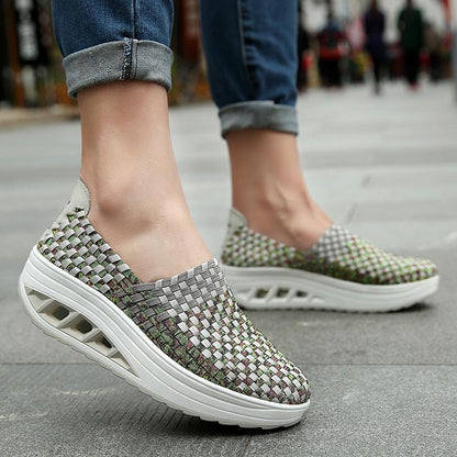 Avina Damen Sneakers – Detailansicht breite Passform