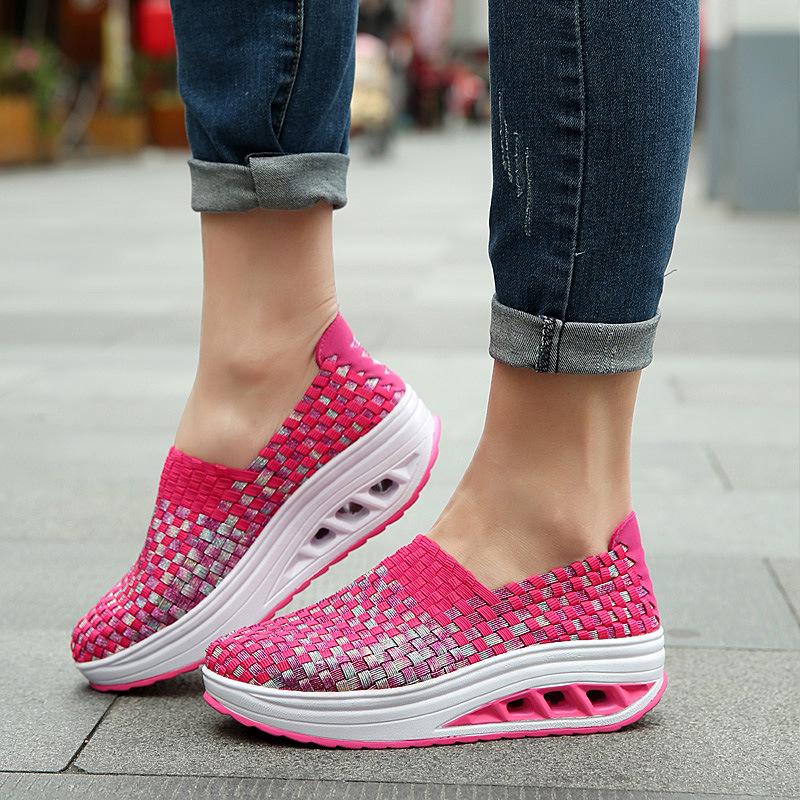 Avina atmungsaktive Damen Sneakers – Obermaterial-Detail
