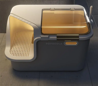 FazziKat Deluxe Katzentoilet mit Korridor-Design