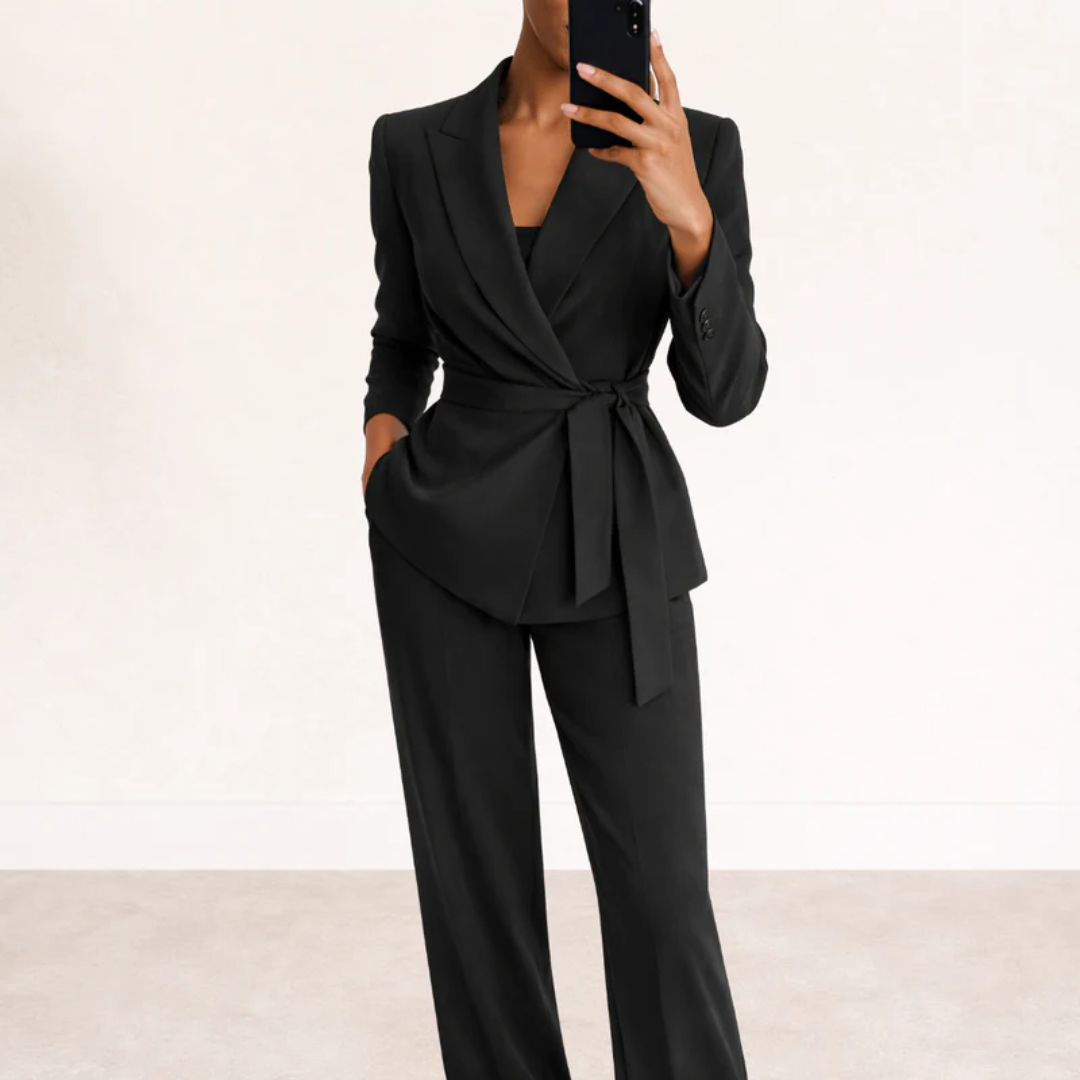 Damen Zweiteiler-Set Greta – Styling-Look für Büro und Abend