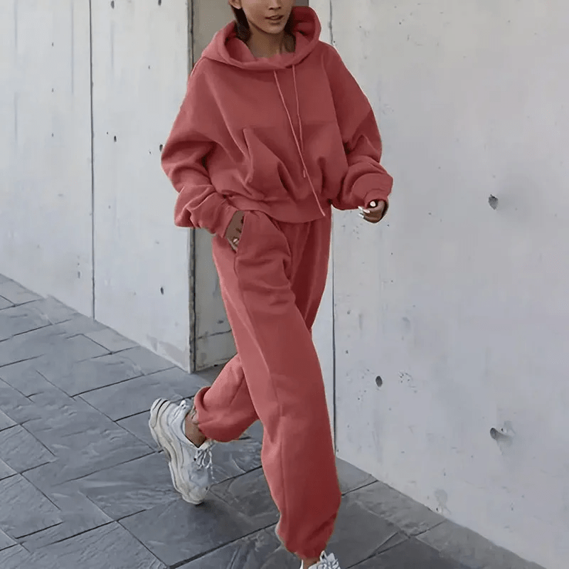 Damen Jogginganzug in Grau – lässiger Schnitt für Sport und Freizeit