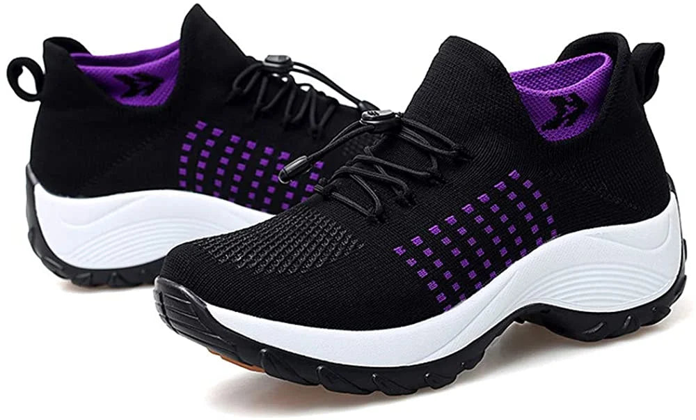 Nahaufnahme rutschfeste Gummisohle Damen Sneaker Lena