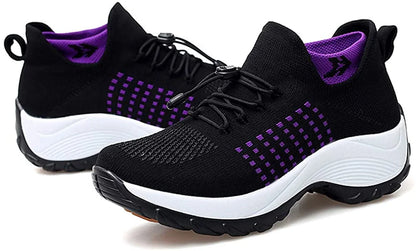 Nahaufnahme rutschfeste Gummisohle Damen Sneaker Lena