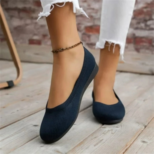 Lena Damen orthopädische Slip-On Schuhe in Khaki mit ergonomischer Komfortsohle