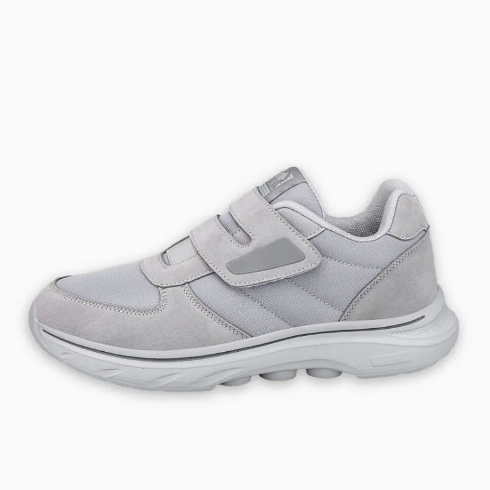 Draufsicht auf den Nalia orthopädischen Damensneaker mit Klettverschluss