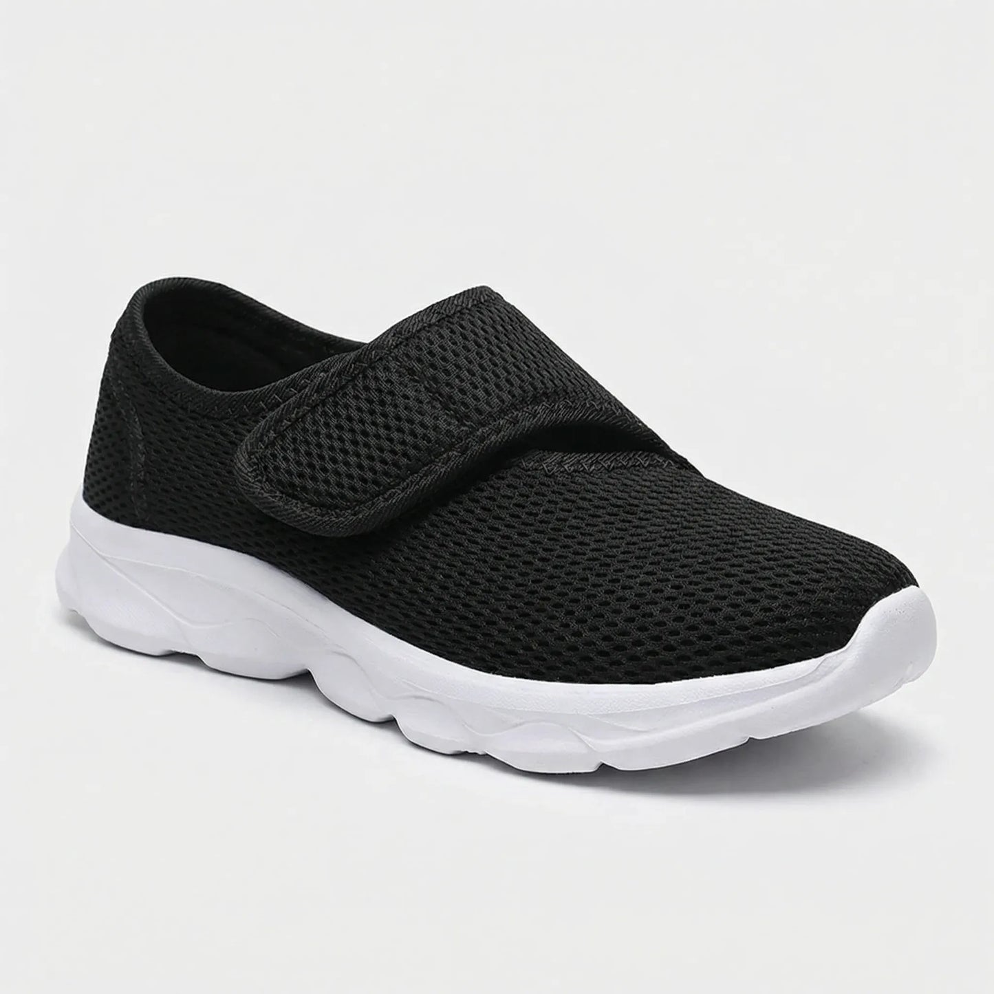 Brekka orthopädischer Schuh für breite Fußformen Schwarz Innenansicht