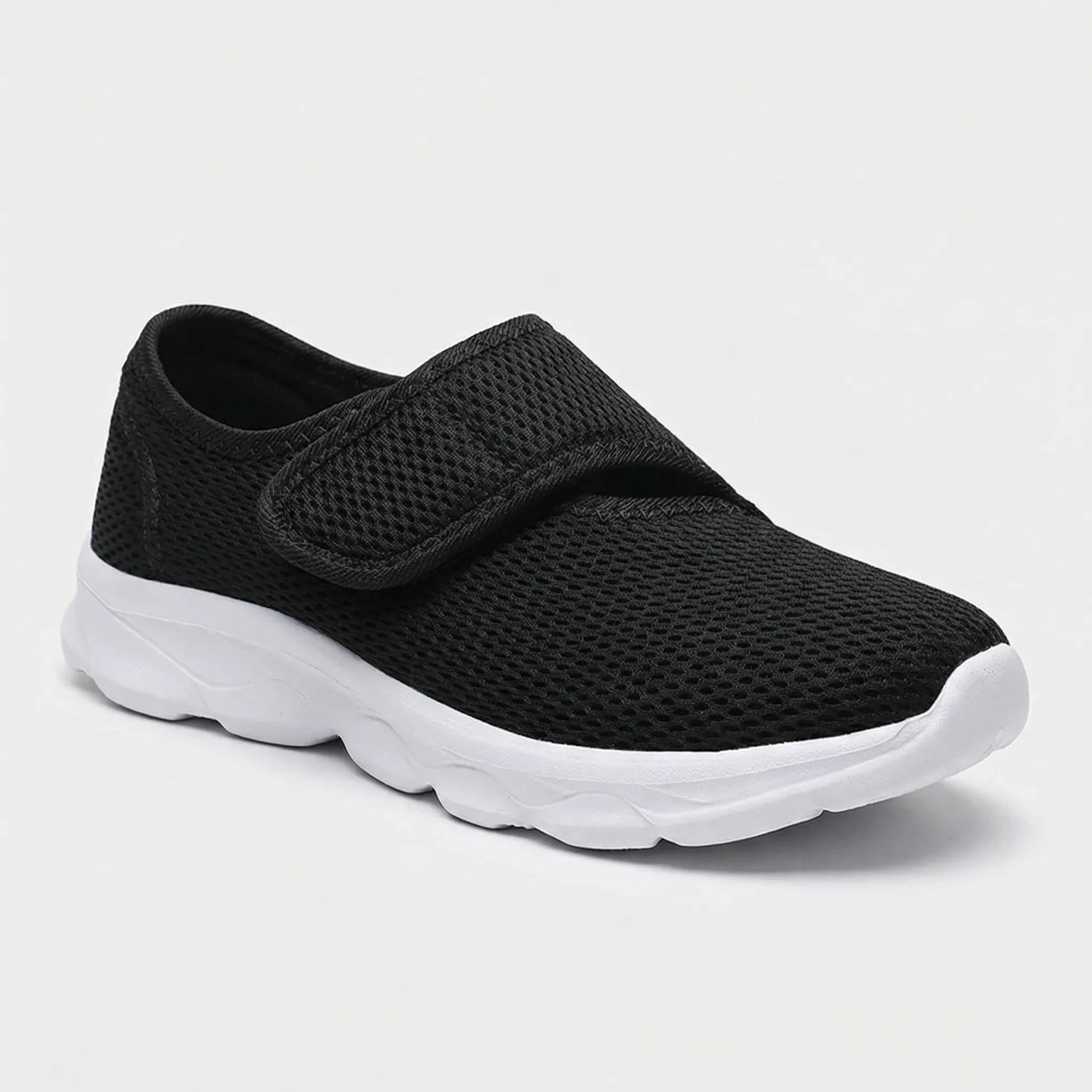 Brekka orthopädischer Schuh für breite Fußformen Schwarz Innenansicht