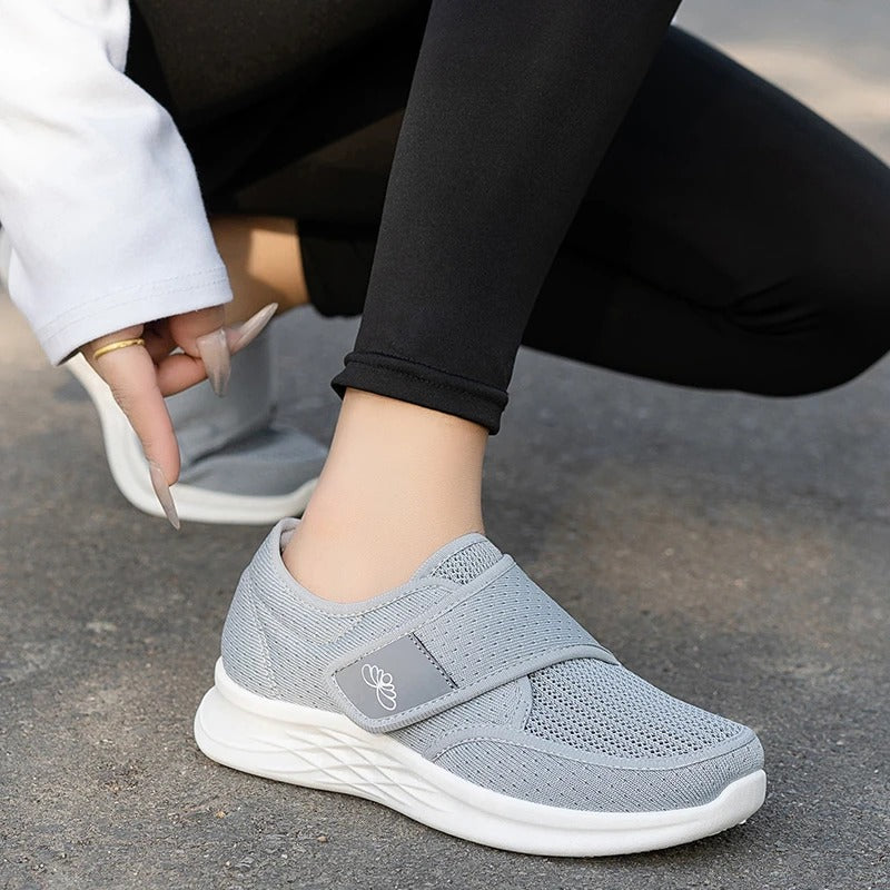 Integrierte orthopädische Einlegesohle der Meline Damenschuhe – Nahaufnahme