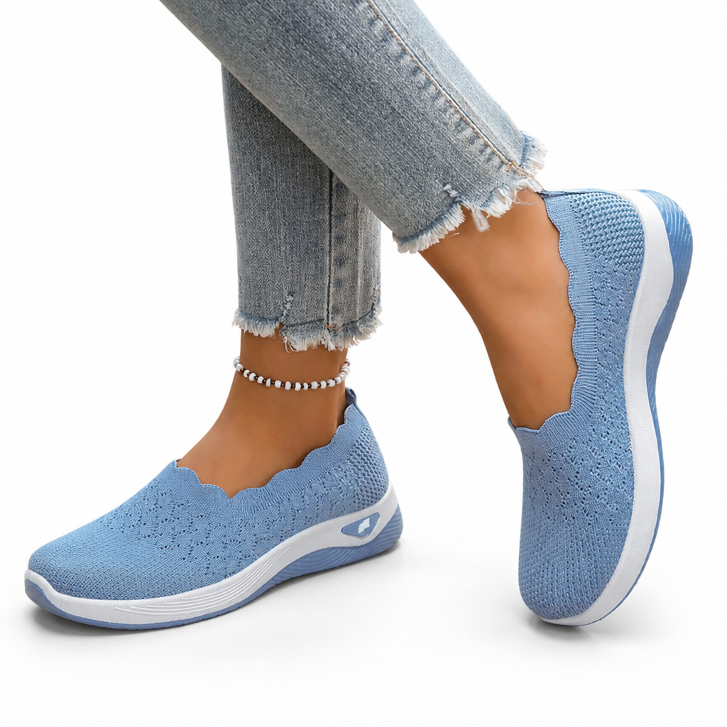 Luara Damen Sneaker in Braun – natürlicher Look mit leichtem Tragekomfort