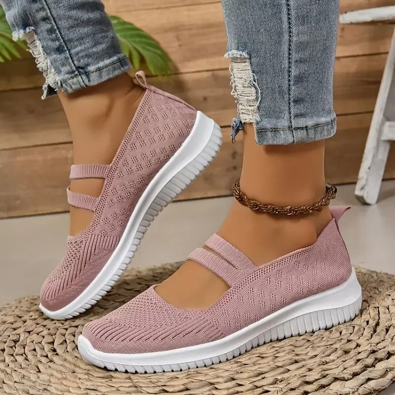 Damen Walkingschuhe Sohle und Profilansicht