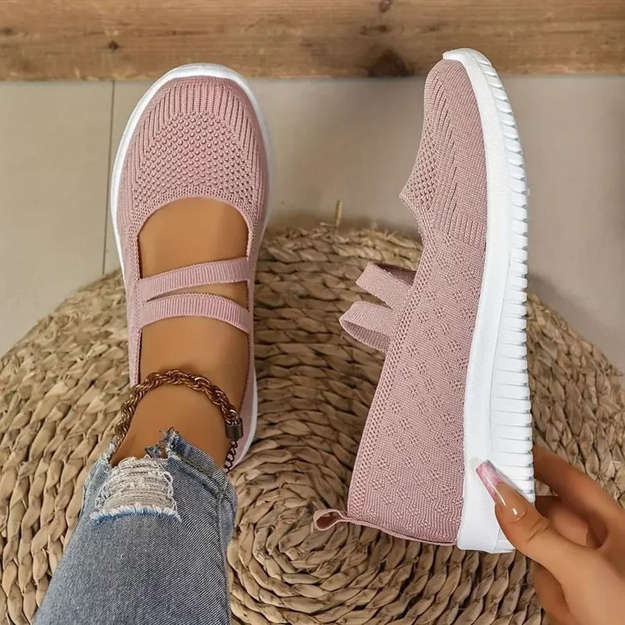 Leichte Damen Slip-On Schuhe für Spaziergänge und Freizeitaktivitäten