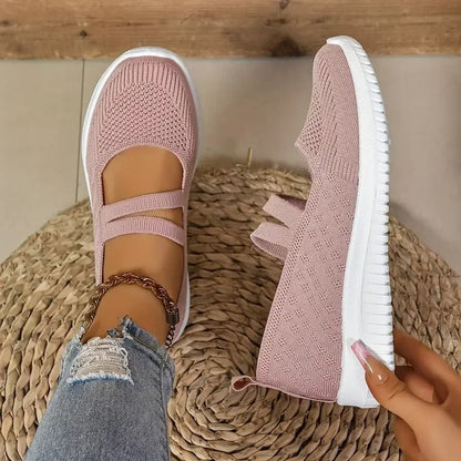 Leichte Damen Slip-On Schuhe für Spaziergänge und Freizeitaktivitäten