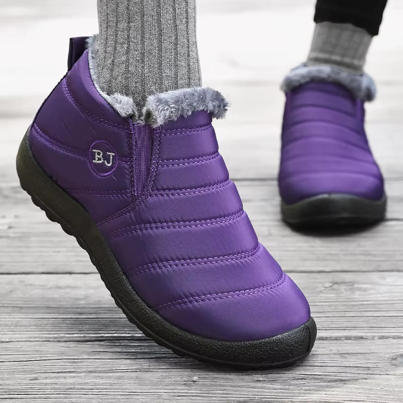 Fenja Damen-Stiefel – weiches Kunstfell-Innenfutter Nahaufnahme