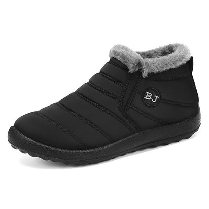 Warme Winter-Boots für Damen in Weiß mit rutschfester Sohle