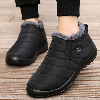 Fenja Slip-On-Stiefel in Blau – Detailansicht Futter