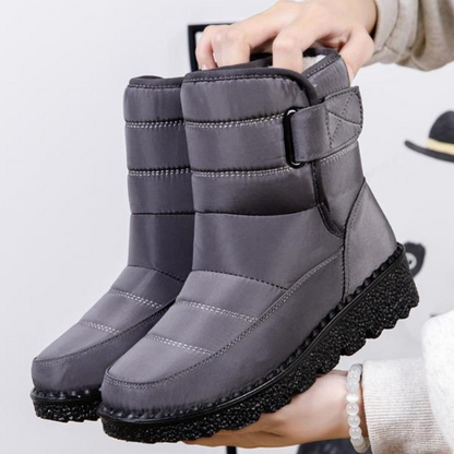 Kira Damen Winterstiefel in Blau mit Baumwollobermaterial