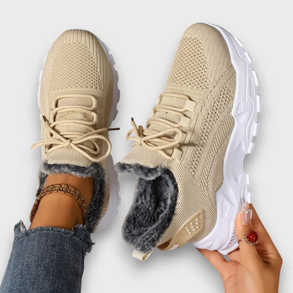 Lena Winter-Sneaker Damen – leichte Antirutsch-Sohle, Seitenansicht