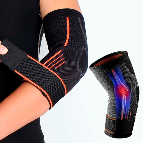 Ellenbogenbandage mit Kompression – atmungsaktiv, leicht & verstellbar für optimale Unterstützung