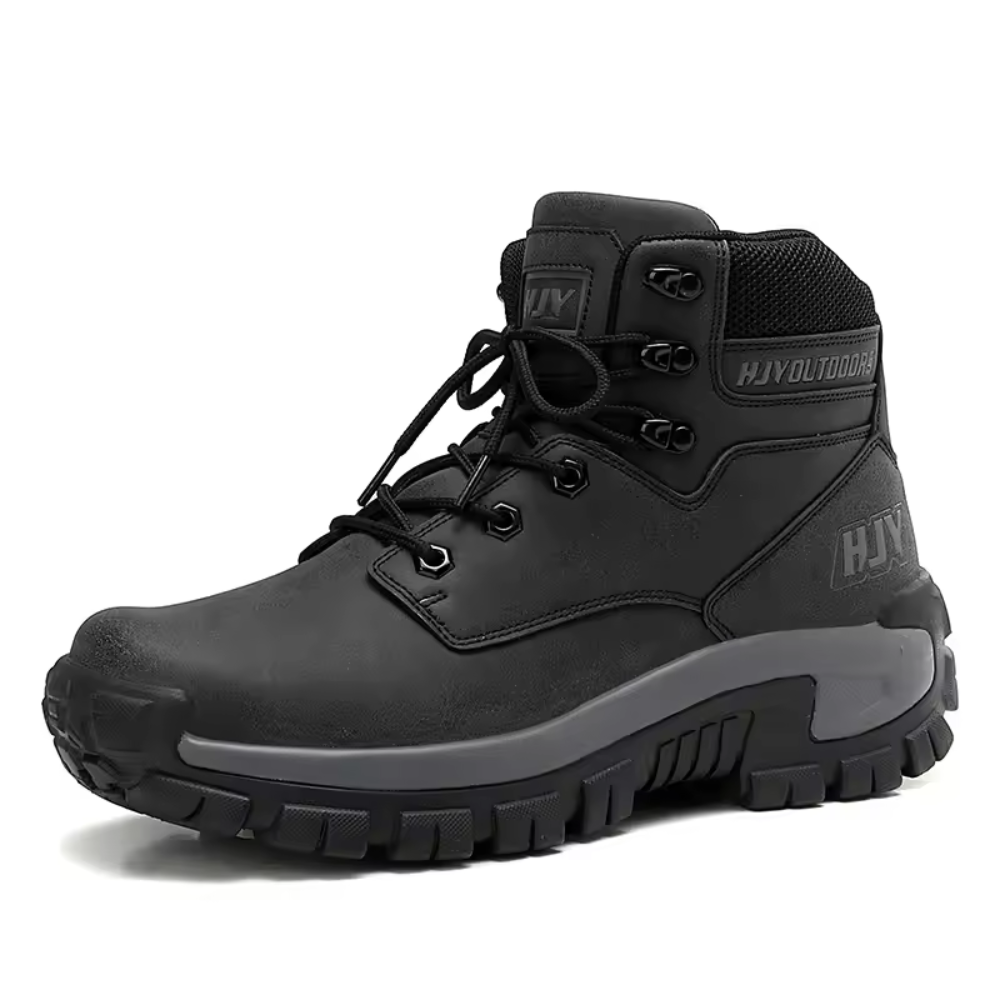 Feldmar Herren Outdoor Wanderschuhe in Schwarz – Gesamtansicht
