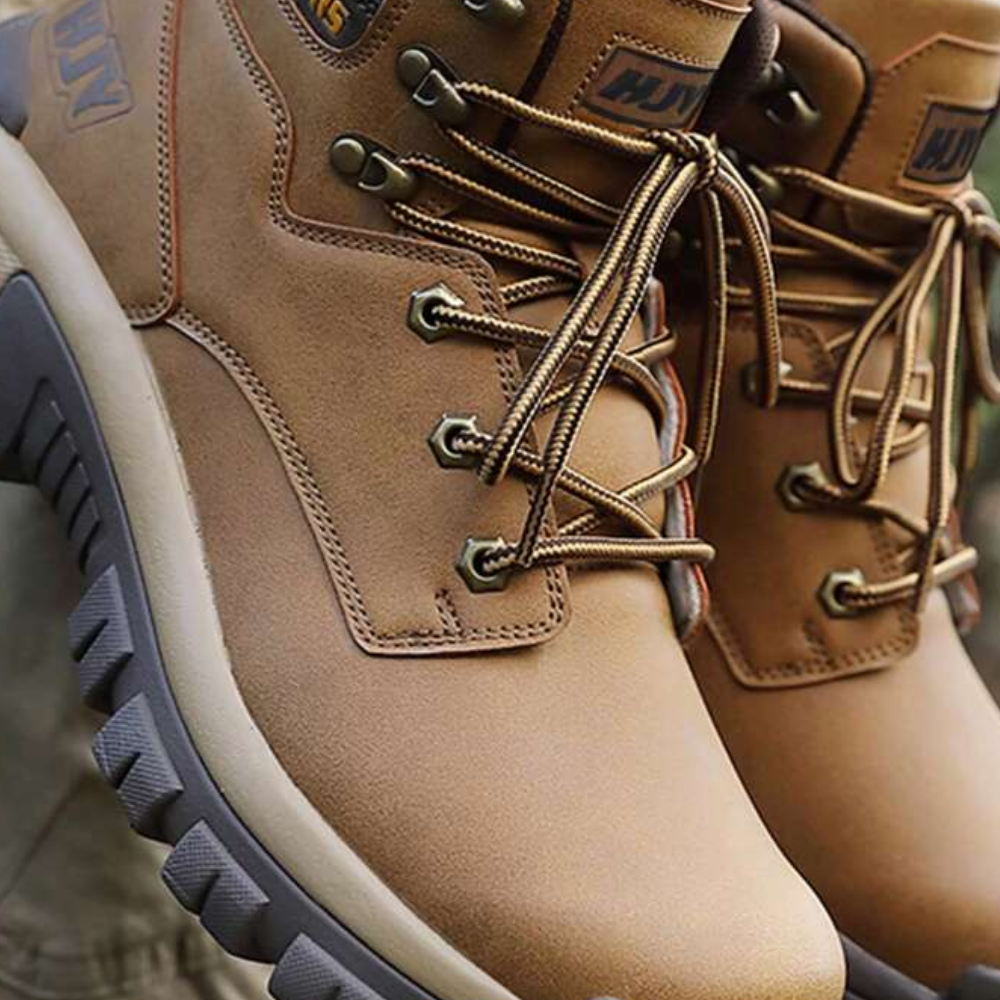 Feldmar Herren Boots mit atmungsaktivem Innenfutter – Detailaufnahme