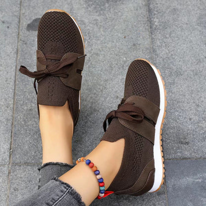 Fiona orthopädische Damen-Sneaker in Grau – bequeme Passform für den Alltag