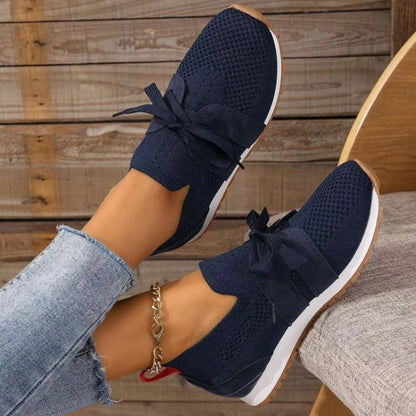 Fiona Slip-On Sneaker für Damen in Blau – vielseitig kombinierbar
