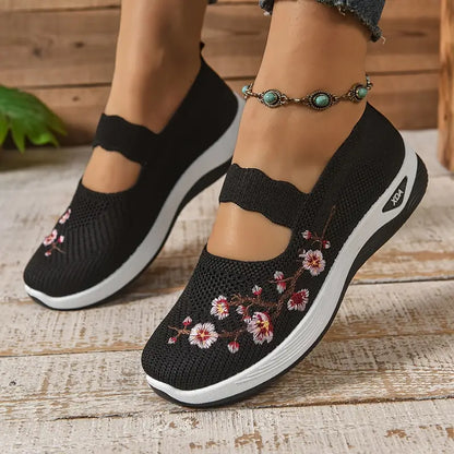 Fiora Damen-Sneaker in Schwarz für den Alltag
