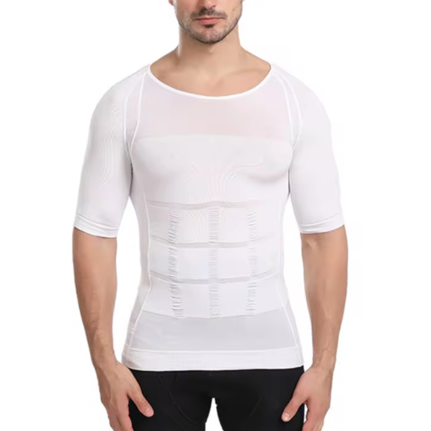 Haltungskorrektur-Shirt für Männer in Marineblau