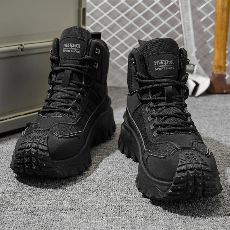 Leichte Outdoor-Sneaker für Herren mit rutschfester Gummiaußensohle