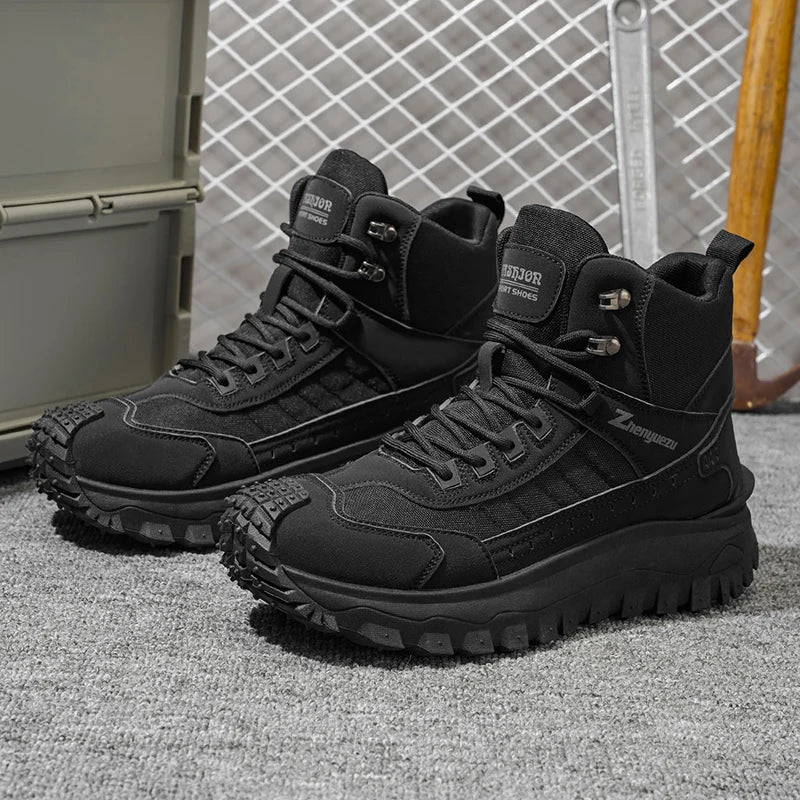 Detailansicht der verschleißfesten Außensohle orthopädischer Herren-Laufschuhe