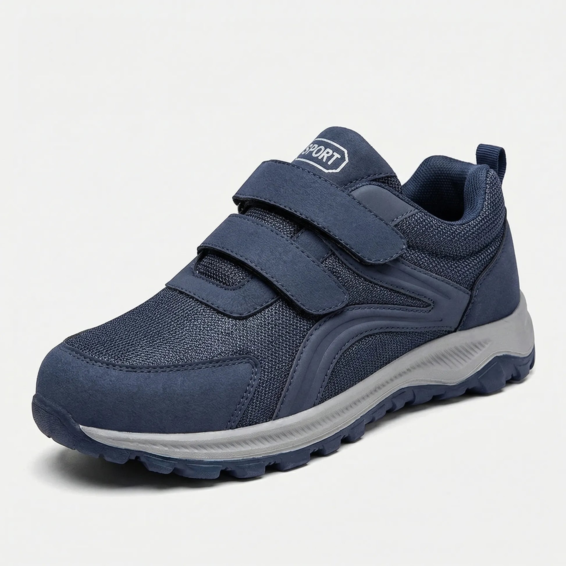 Innenansicht der gepolsterten Innensohle der orthopädischen Walkingschuhe