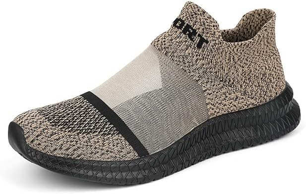 Flexible Sohle der Gregor Herren Slip-on Stricksneaker von unten